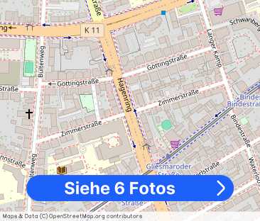 TU-Gebiet, 3 Zimmer Wohnung - Foto 1