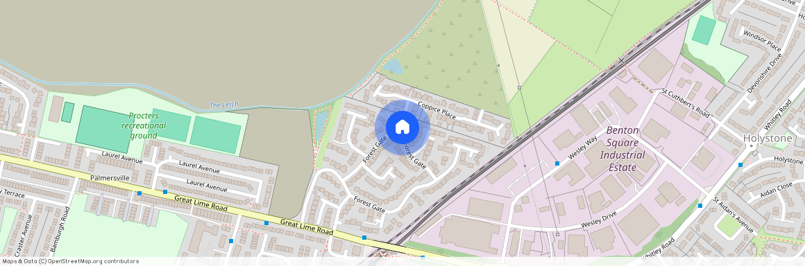 Forest Gate, Forest Hall, Newcastle upon Tyne, Tyne and Wear, NE12 9EL