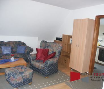 Hollage, solide eingerichtete 2-ZKB-Wohnung mit super Balkon in ruh... - Photo 1