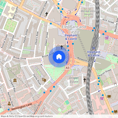 St. Gabriel Walk, London, Elephant & Castle, SE1