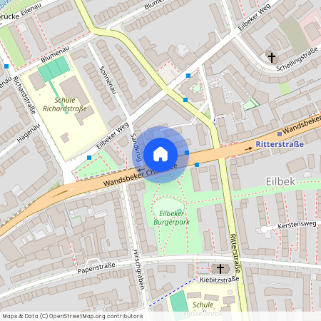 Wandsbeker Chaussee 81, 22089 Hamburg - Wandsbek