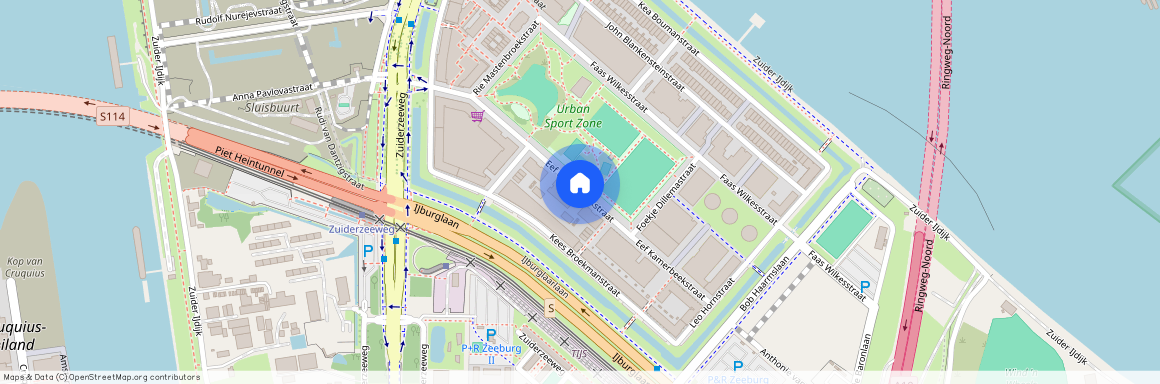 Zeeburgereiland/Bovendiep, 1095 MP, Eef Kamerbeekstraat, Amsterdam