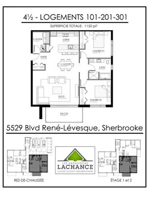 5529, boul. René Lévesque #301, Sherbrooke (Rock Forest | St-Élie) - Photo 1