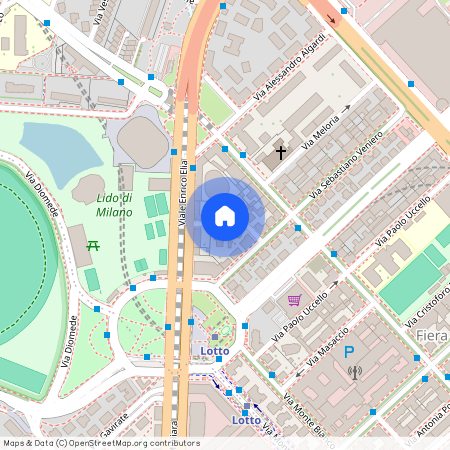 Via Riccardo Galli, Włochy, Milan