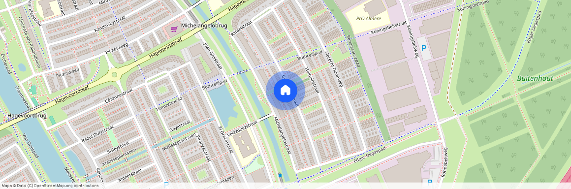 Grünewaldstraat 110, Tussen de Vaarten Z.- Zuidoost, 1328VG, Almere