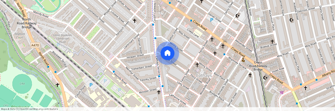 Flora Street, CF24 4EQ, Cathays