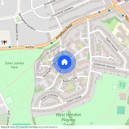 Snowdon Drive, West Hendon, London, NW9