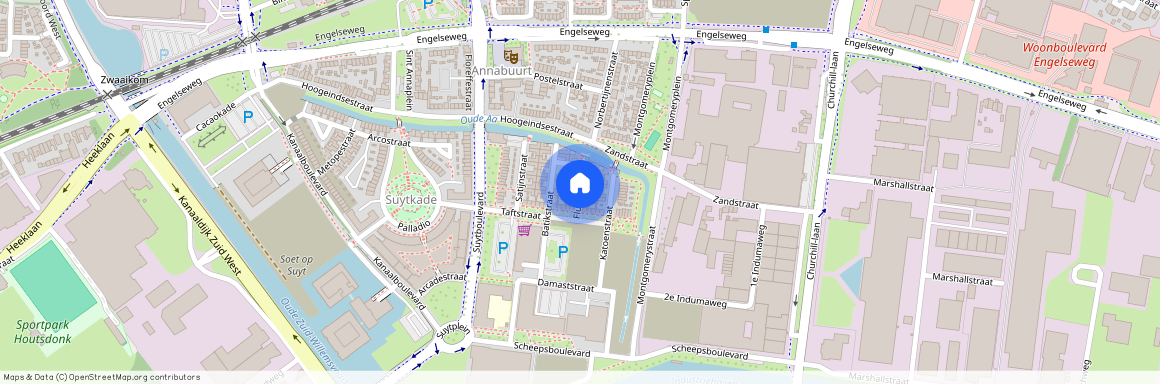 Annabuurt en Suytkade, 5705 KB, Fluweelstraat, Helmond