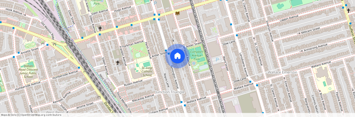 231 Symington Avenue Unit# #3 (Upper), Toronto