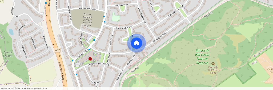 Laws Drive, Kincorth, Aberdeen, AB12