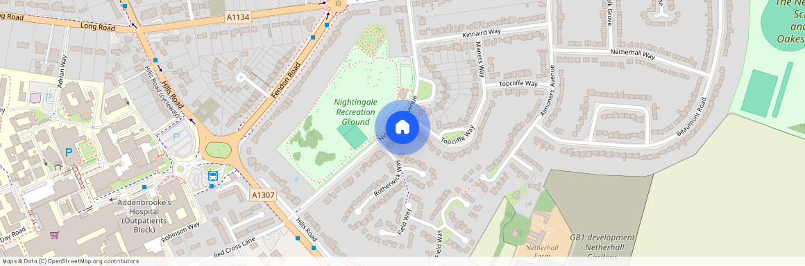 Nightingale Ave, Cambridge, CB1