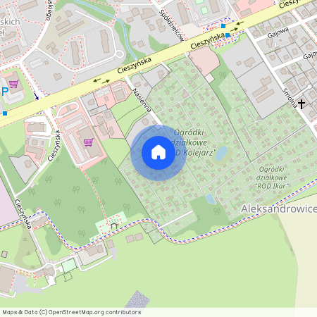 Bielsko-Biała M., Bielsko-Biała, Aleksandrowice