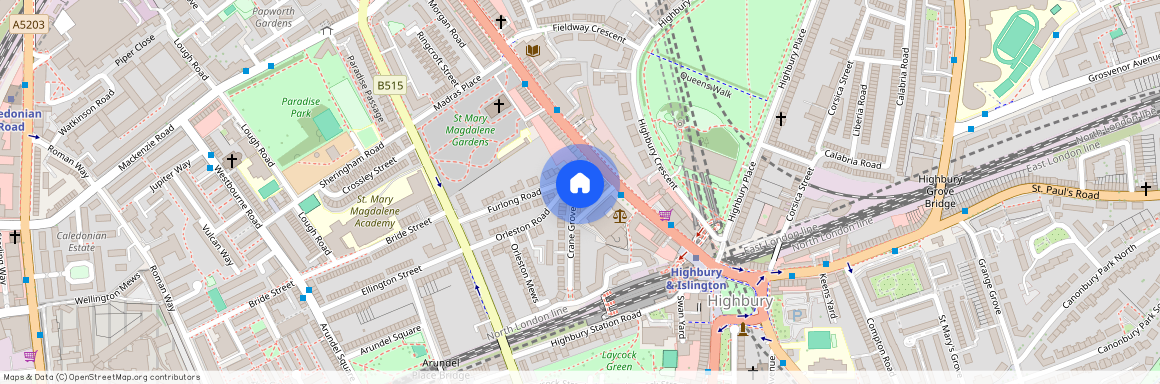 Crane Grove, Islington, N7