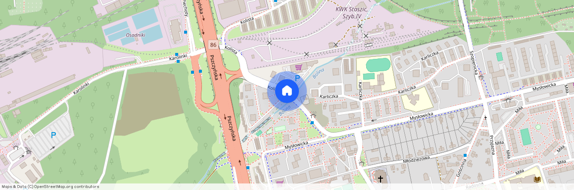 ul. Kolista, Giszowiec, Katowice, śląskie