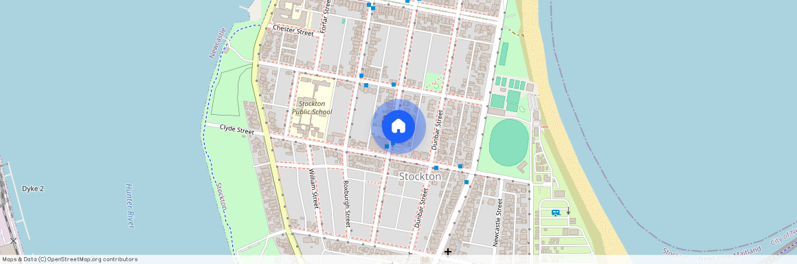 Stockton, Newcastle and Lake Macquarie