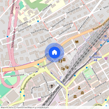 9000, St. Gallen, Rosenbergstrasse, 91