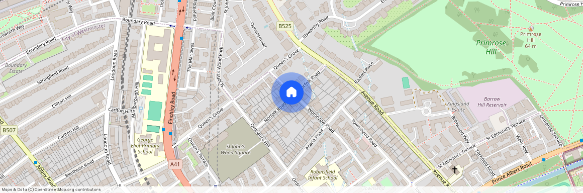 Norfolk Road, St John's Wood, NW8, London