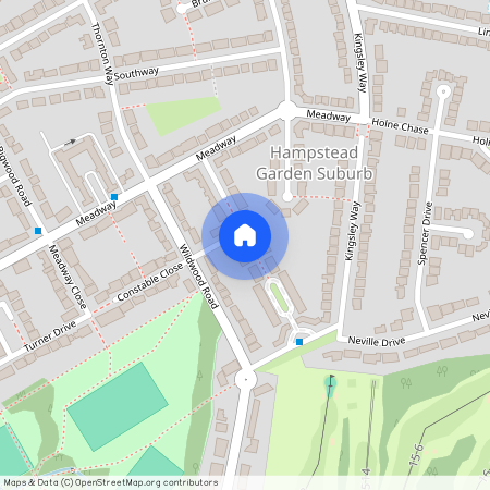 Raeburn Close, Hampstead Garden Suburb, London, NW11