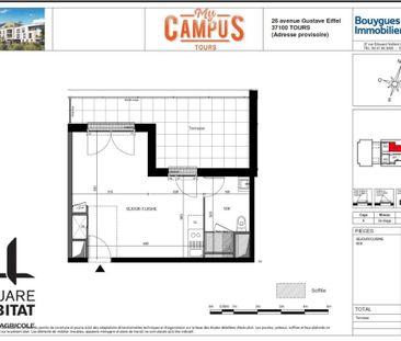Location Appartement 1 pièce 29m² TOURS 37000 - Photo 6