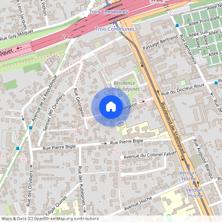 Rue Georgeon, Francja, Thiais