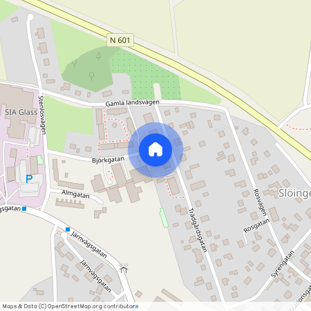 Björkgatan 1, Slöinge, Falkenberg