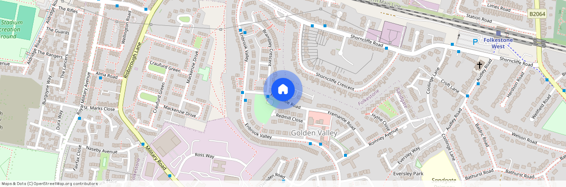 Collingwood Rise, Sandgate, Folkestone, Kent, CT20