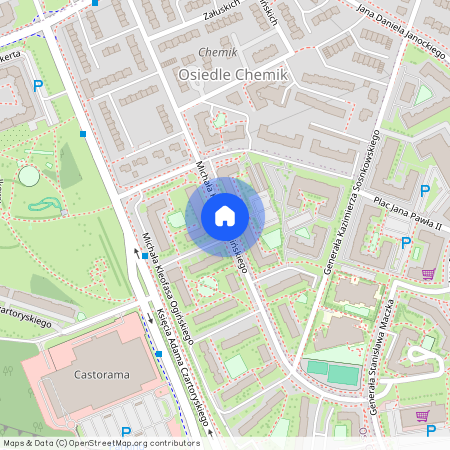 ul. Michała Kleofasa Ogińskiego, Górczyn, Gorzów Wielkopolski, lubuskie