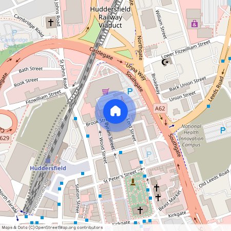 Brook Street, Town Centre, Huddersfield, HD1