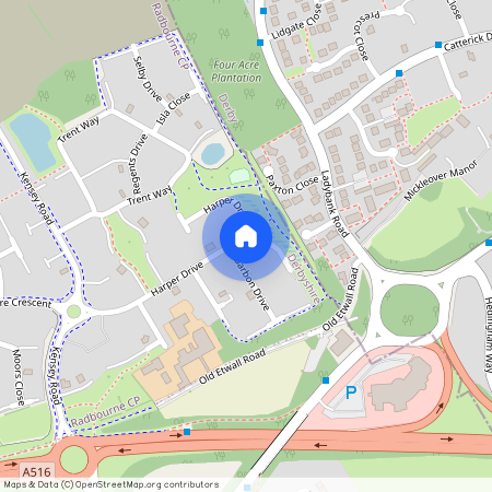 Harper Drive, Mickleover, Derby, Derbyshire, DE3 0AE