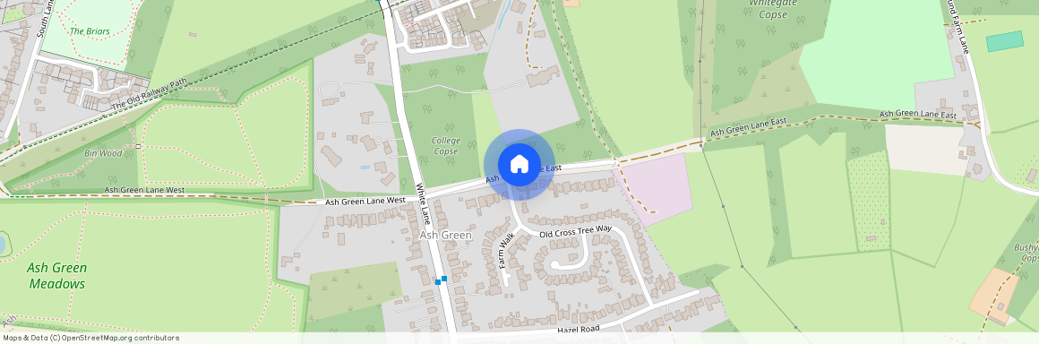 Ash Green Lane East, Ash Green, Aldershot, Surrey, GU12