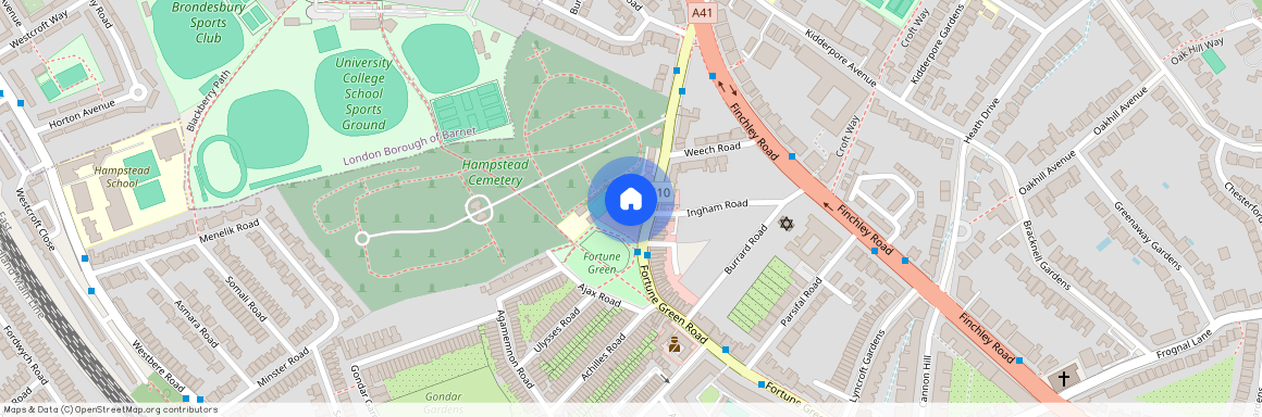 Fortune Green Road, West Hampstead, NW6