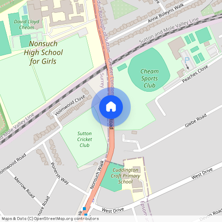 Cheam Road, Cheam SM2