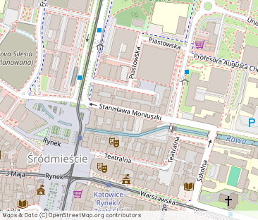 Katowice, Moniuszki 2 (Rynek) 1p. 77m² - lokal użytkowy/mieszkalny - Фото 1