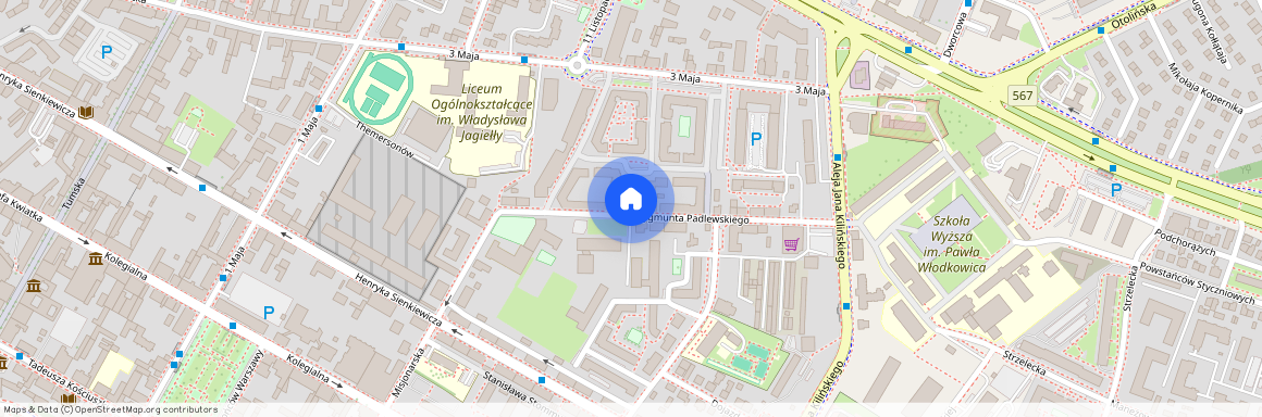 ul. Zygmunta Padlewskiego, Płock, mazowieckie