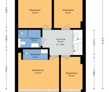 Huis te huur: Van Warmondlaan 3 2241 RP Wassenaar - Photo 2