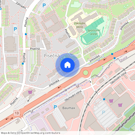 Jirkovská 5055, Chomutov