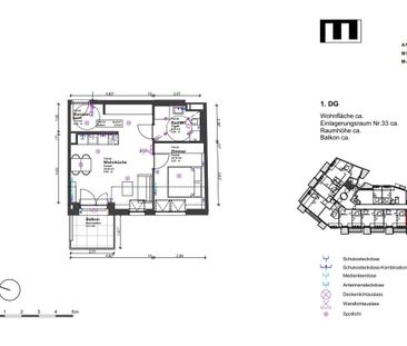 Provisionsfreie 2-Zimmer-Wohnung mit Balkon in 1210 Wien zu mieten - Photo 6