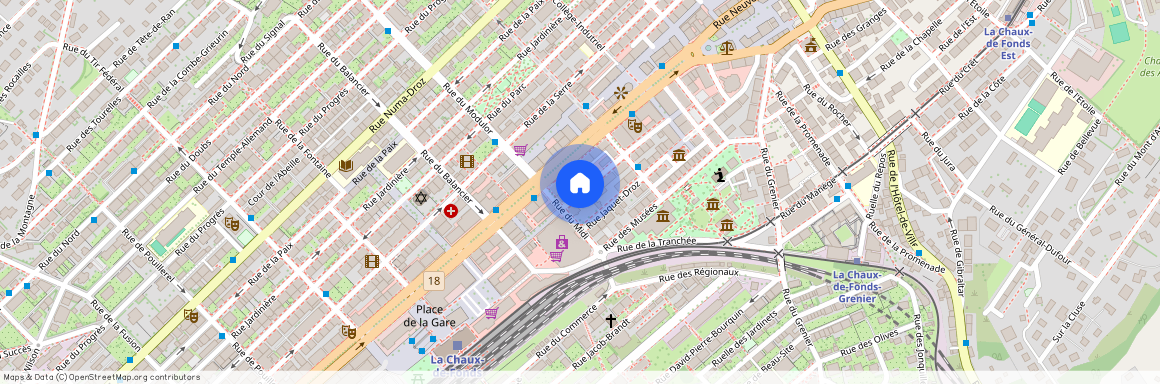 Rue Daniel-Jeanrichard, 2300 La Chaux-de-Fonds
