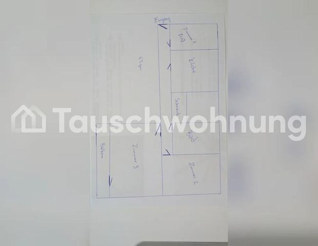 TAUSCHWOHNUNG Bieten 2,5 Zimmer in Britz NK gegen 2,5+ (unter 1.000€) WBS - Photo 1