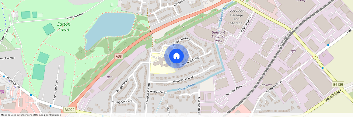 Riveraine Close, Sutton In Ashfield, Nottinghamshire