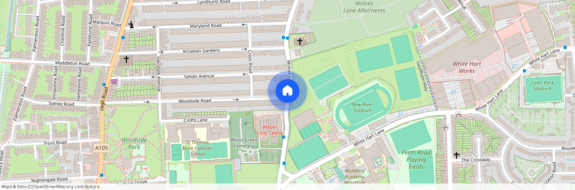 Wolves Lane, Wood Green N22