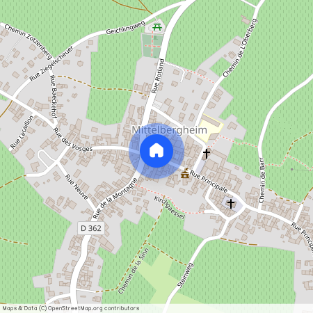 67140, Mittelbergheim