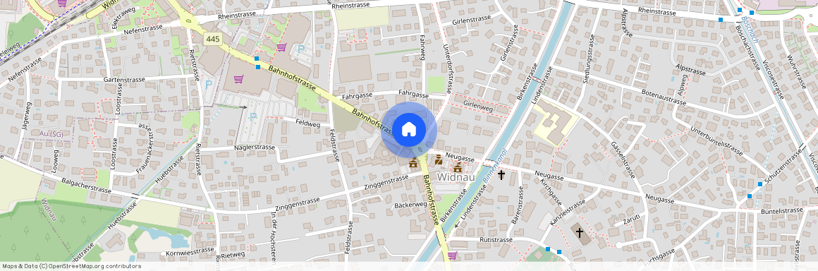 Bahnhofstr, 27 a, 9443 Widnau
