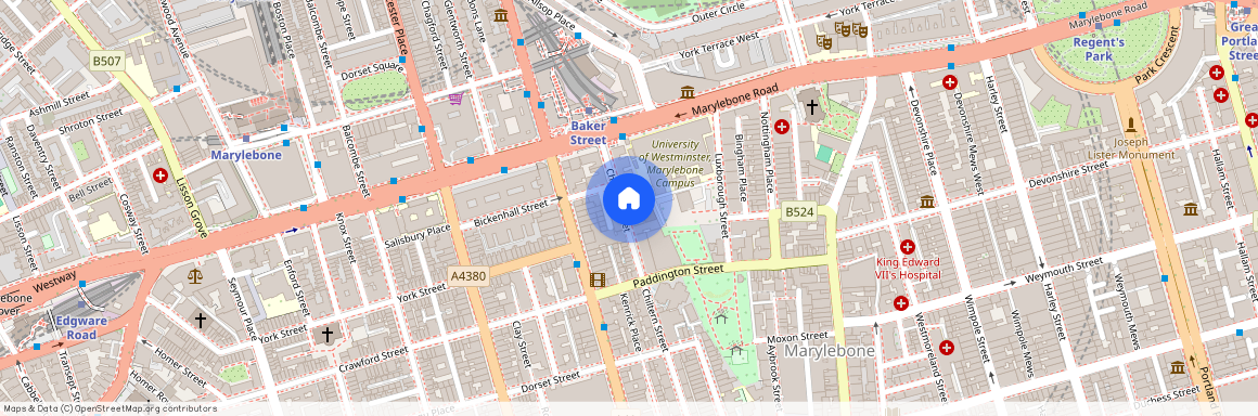 York Mansions, Chiltern Street, London, W1U