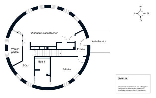 Einzigartige Turmkopf-Maisonette mit 360 Grad Rundumblick - Foto 1