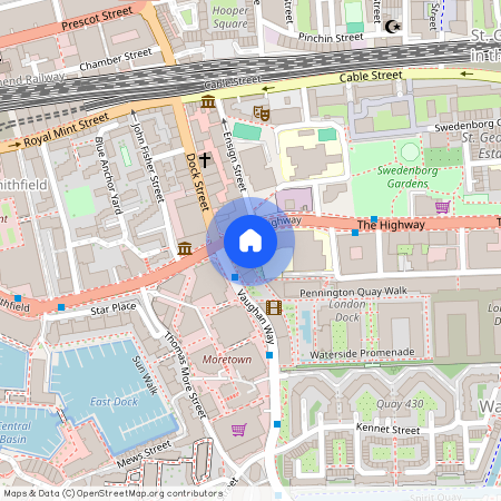 Emery Way, London Dock, E1W