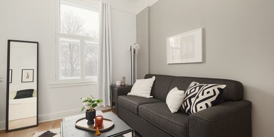 Château St-Louis Loft Studio Entièrement Meublé à Louer Montcalm / Saint-Sacrement Septembre 2026 - Photo 3