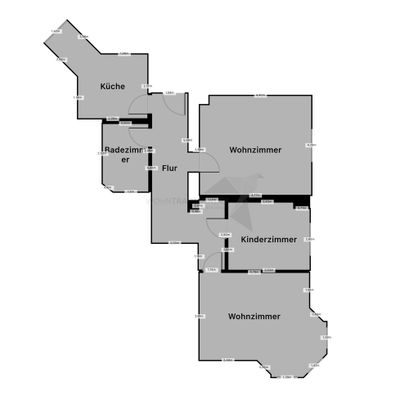 3-Raum-Hochparterre-Wohnung in romantischer Villa - Foto 1