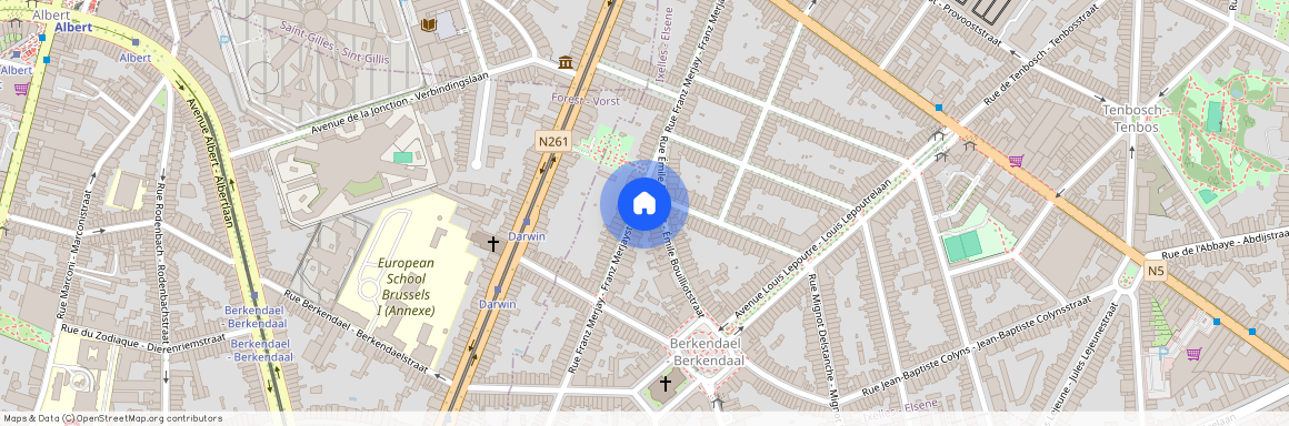 Rue Franz Merjay, 62, 1050, Ixelles