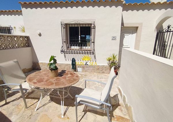 HOUSE FOR RENT WITH 3 BEDROOMS IN PRIVATE URBANIZATION IN BENITACHELL - ALICANTE PROVINCE